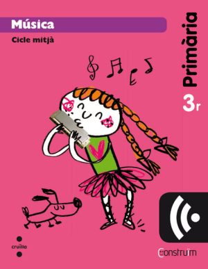 Portada del producto:  CRD Alumne. Música. 3 Primària. Construïm