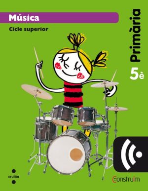 Portada del producto:  CRD Alumne. Música. 5 Primària. Construïm