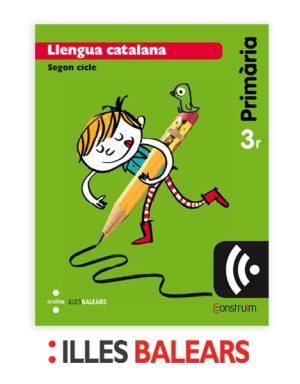 Portada del producto:  CRD Alumne. Llengua catalana. 3 Primària. Construïm. Illes Balears