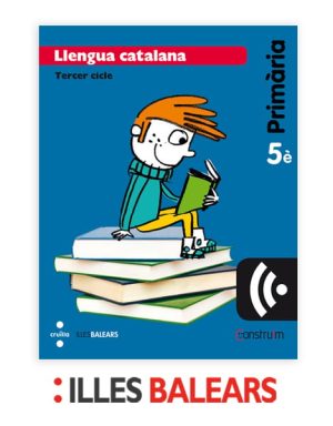 Portada del producto:  CRD Alumne. Llengua catalana. 5 Primària. Construïm. Illes Balears