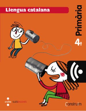 Portada del producto:  CRD Alumne. Llengua catalana. 4 Primària. Construïm. Illes Balears