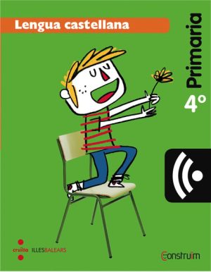 Portada del producto:  CRD Alumne. Lengua castellana. 4 Primaria. Construïm. Illes Balears