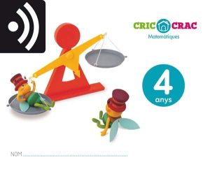 Portada del producto:  SD Alumne. Matemàtiques. 4 anys. Cric-Crac