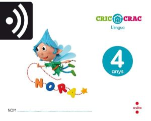 Portada del producto:  SD Alumne. Llengua. 4 anys. Cric-Crac