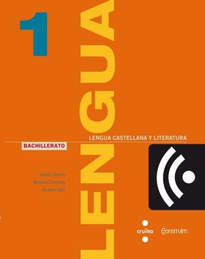 Portada del producto:  SD Alumno. Lengua castellana y literatura. 1 Bachillerato. Construïm