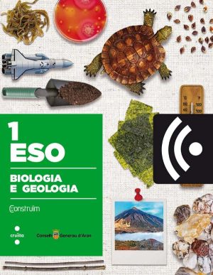 Portada del producto:  CRD Alumne. Biologia e geologia.1 ESO. Construïm. Val d’Aran