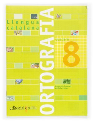 Portada del producto:  Quadern ortografia 8. Llengua catalana