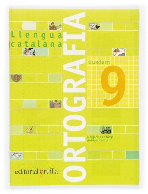 Portada del producto:  Quadern ortografia 9. Llengua catalana