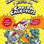 Portada del producto:  Endevinalles, enigmes i rialles amb el Capità Calçotets (Quadern)