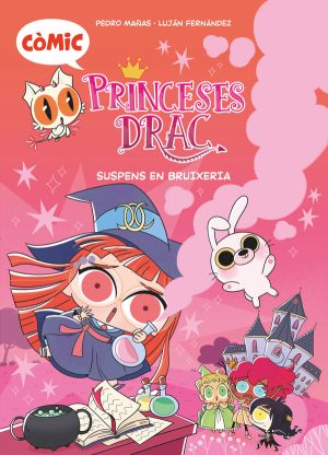 Portada del producto:  Còmic Princeses Drac 2. Suspens en bruixeria