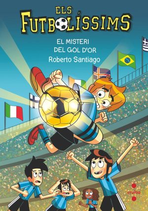Portada del producto:  Els Futbolíssims 25 – El misteri del gol d’or