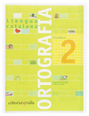 Portada del producto:  Quadern ortografia 2. Llengua catalana