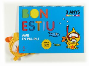 Portada del producto:  Bon estiu amb en Piu-piu. 3 anys. Coloraines