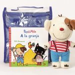 Portada del producto:  Pep i Mila. Lot A la granja. Llibre + nino Pep