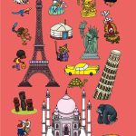 Portada del producto:  Digues on és gegant. Els cinc continents