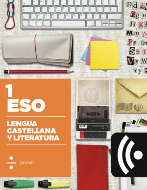 Portada del producto:  CRD Alumne. Lengua castellana y literatura. 1 ESO. Construïm