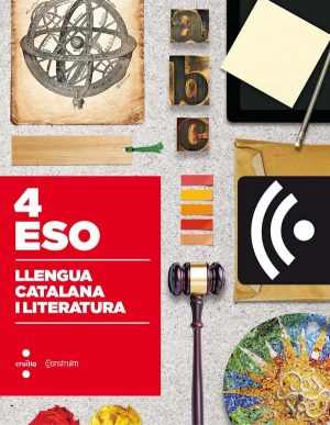 Portada del producto:  CRD Alumne. LLengua catalana i literatura. 4 ESO. Construïm