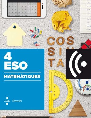 Portada del producto:  CRD Alumne. Matemàtiques. 4 ESO. Construïm