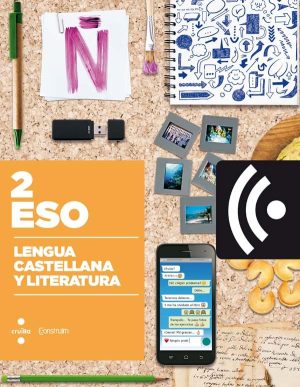 Portada del producto:  CRD Alumne. Lengua castellana y literatura. 2 ESO. Construïm