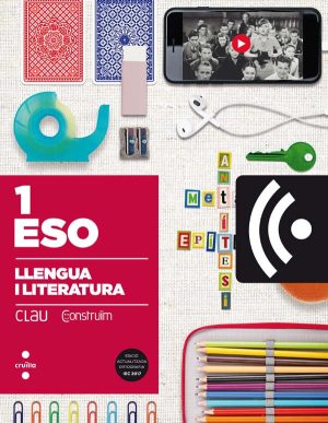 Portada del producto:  CRD Alumne. Llengua i literatura. 1 ESO. Clau Construïm