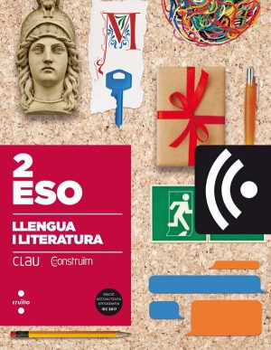 Portada del producto:  SD Alumne. Llengua i literatura. 2 ESO. Clau Construïm