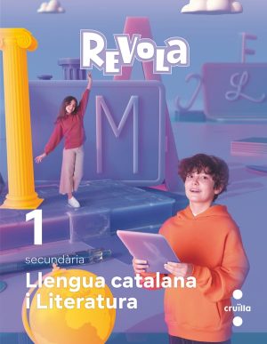 Portada del producto:  DA. Llengua Catalana i Literatura. 1 Secundaria. Revola. Cruilla