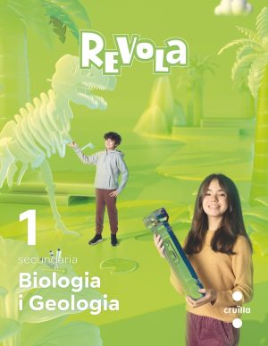 Portada del producto:  DA. Biología i Geología. 1 Secundaria. Revola. Cruilla