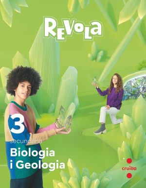 Portada del producto:  DA. Biologia i Geologia. 3 Secundaria. Revola. Cruilla