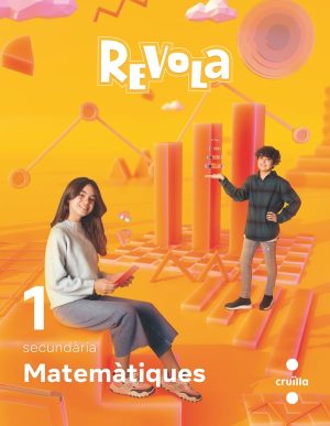 Portada del producto:  DA. Matemàtiques. 1 Secundària. Revola. Cruilla