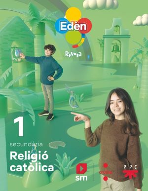 Portada del producto:  DA. Religió catòlica. 1 ESO Edèn. Revola (Catalán)