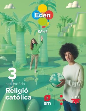 Portada del producto:  DA. Religió catòlica. 3 ESO Edèn. Revola (Catalán)