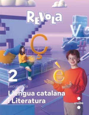 Portada del producto:  DA. Llengua Catalana i Literatura. 2 Secundaria. Revola. Cruilla