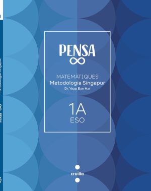 Portada del producto:  SDA. Pensa infinit. Metodologia Singapur. 1 Secundària. Cruilla