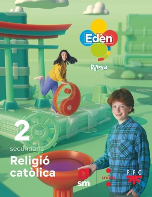 Portada del producto:  DA. Religió catòlica. 2 ESO Edèn. Revola