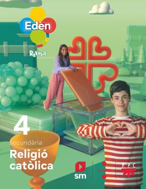 Portada del producto:  DA. Religió catòlica. 4 secundaria Edèn. Revola