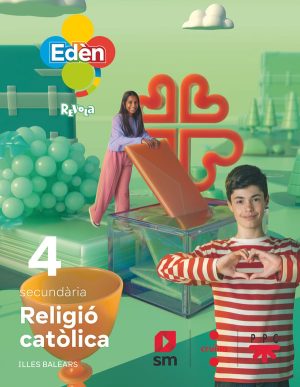 Portada del producto:  DA. Religió catòlica. 4 secundaria Edèn. Revola