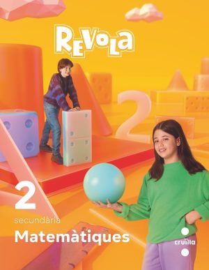 Portada del producto:  DA. Matemàtiques. 2 Secundària. Revola. Cruilla