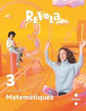 Portada del producto:  DA. Matemàtiques. 3 Secundària. Revola. Cruilla