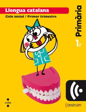 Portada del producto:  CRD Alumne. Llengua catalana. 1 Primària. Construïm