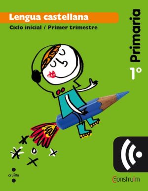 Portada del producto:  CRD Alumne. Lengua castellana. 1 Primaria. Construïm