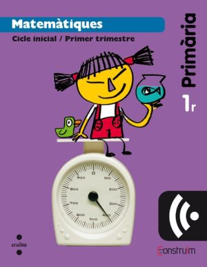 Portada del producto:  CRD Alumne. Matemàtiques. 1 Primària. Construïm