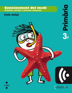 Portada del producto:  CRD Alumne. Coneixement del medi. 3 Primària. Construïm