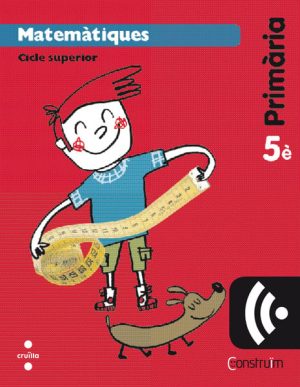 Portada del producto:  CRD Alumne. Matemàtiques. 5 Primària. Construïm