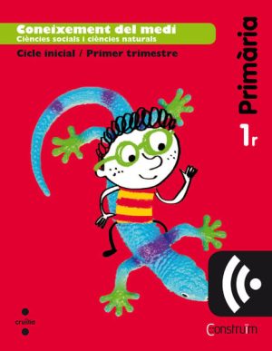 Portada del producto:  CRD Alumne. Coneixement del medi: Ciències socials i ciències naturals. 1 Primària. Construïm