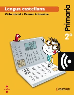Portada del producto:  CRD Alumne. Lengua castellana. 2 Primària. Construïm