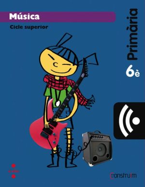Portada del producto:  CRD Alumne. Música 6 Primària.Construïm