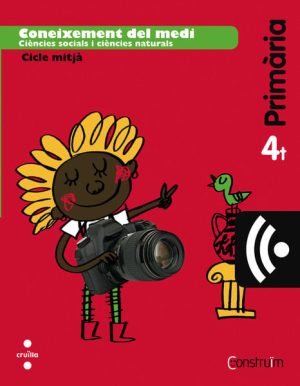 Portada del producto:  CRD Alumne. Coneixement del medi. 4 Primària .Construïm