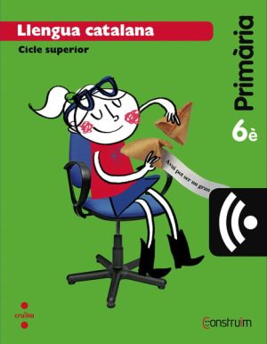 Portada del producto:  CRD Alumne. Llengua catalana. 6 Primària. Construïm