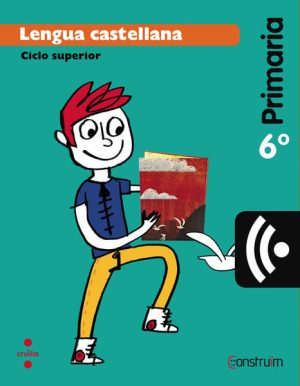 Portada del producto:  CRD Alumne. Lengua castellana. 6 Primaria. Construïm
