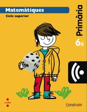 Portada del producto:  CRD Alumne. Matemàtiques. 6 Primària. Construïm